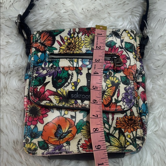 Sakroots Multicolor Floral Crossbody Bag - Picture 13 of 15
